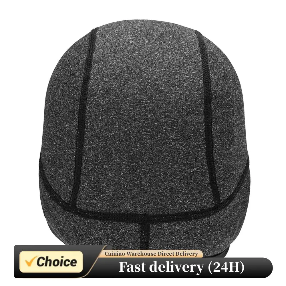 Gorro cálido para ciclismo al aire libre, casco forrado con protección para los oídos, gorro cálido de lana a prueba de viento para montañismo y esquí, a prueba de frío, para invierno