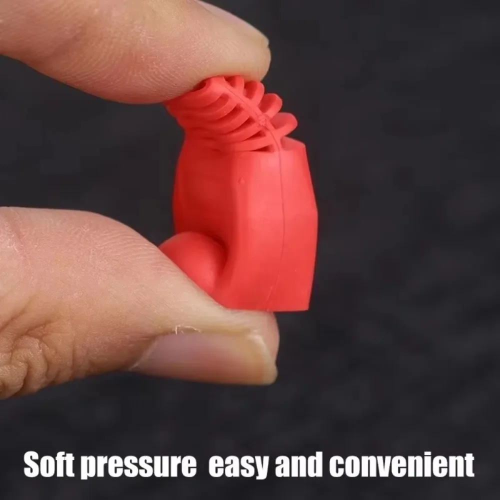 Conector de Cable Ethernet RJ45, tapa de cubierta de enchufe, Cable de red Cat5 Cat6, botas de alivio de tensión, Protector, funda protectora de colores mezclados - imagen 5