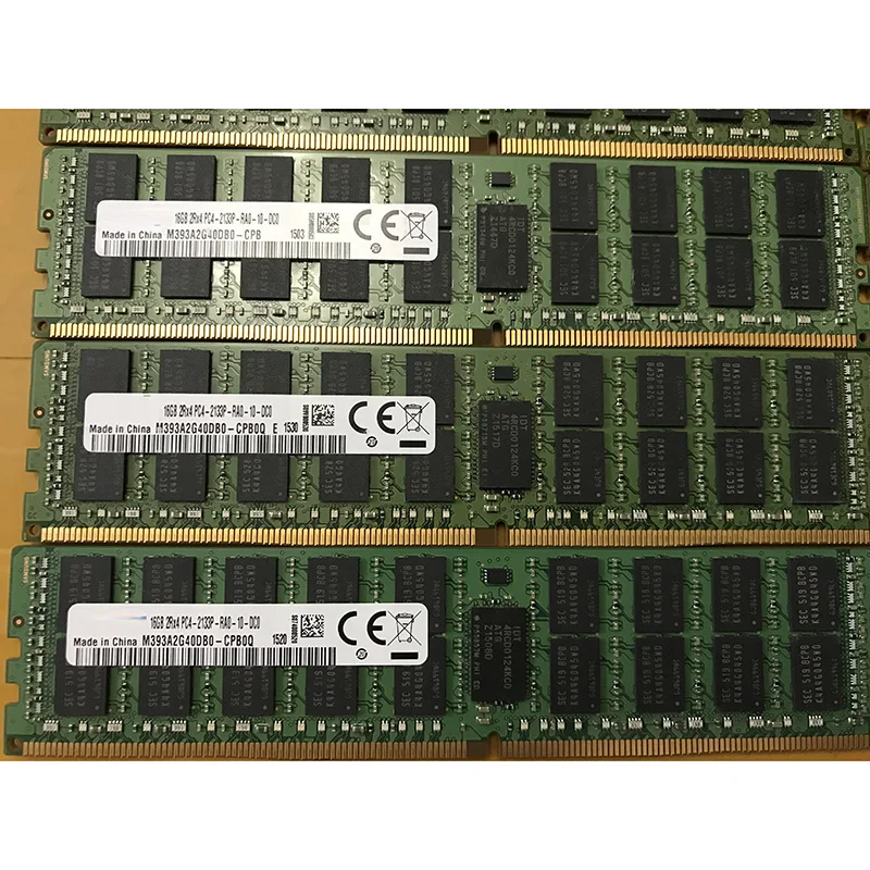 1 Uds M393A2G40DB0-CPB/0Q/2Q/3Q 16G DDR4 PC4-2133P 2133 ECC REG memoria de servidor - imagen 3