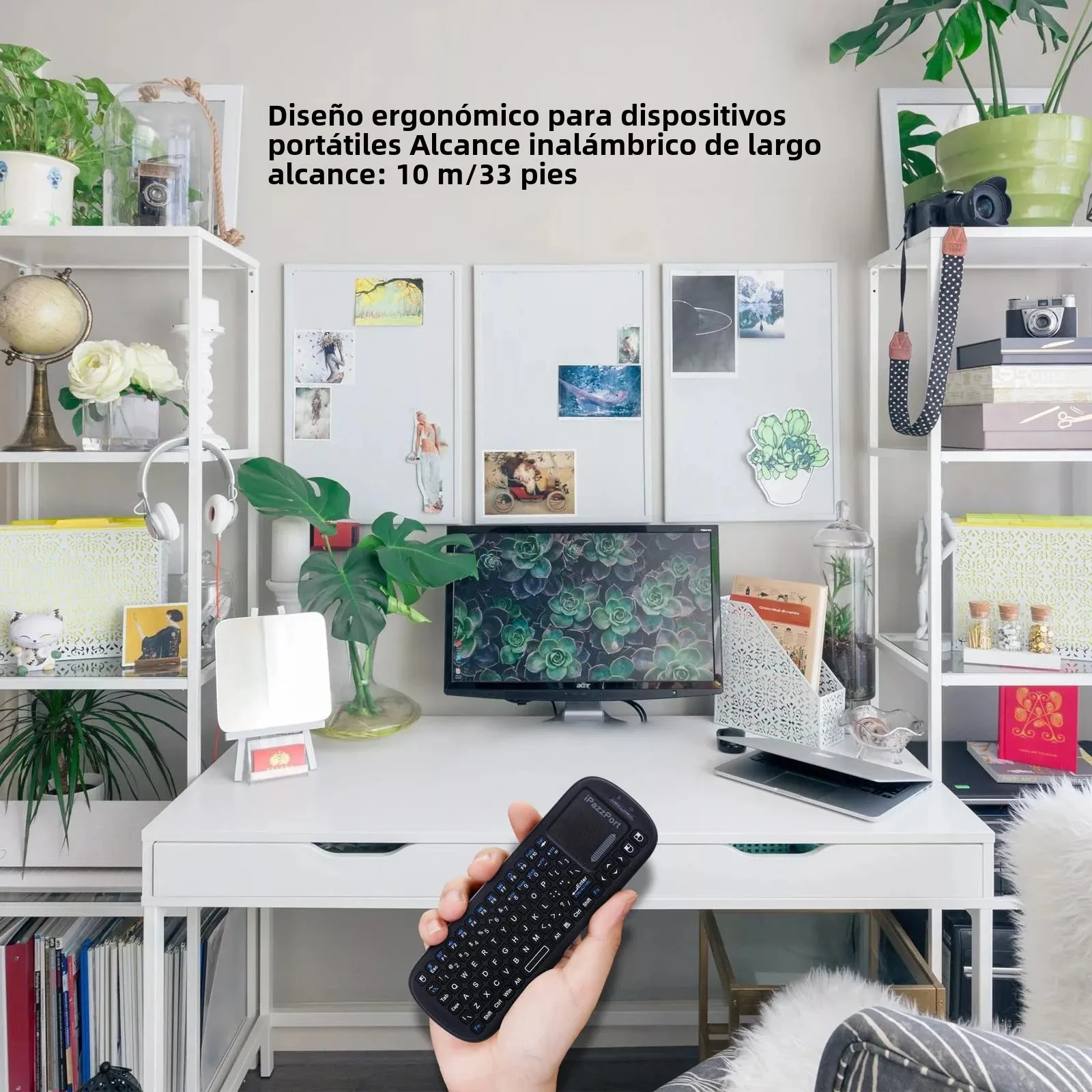 iPazzPort Mini Bluetooth con panel táctil, controlador de vídeo corto especializado para TikTok, carretes de Instagram, pantalones cortos YouTube - imagen 5