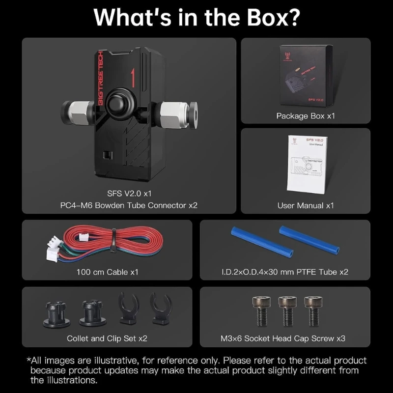agotamiento filamento inteligente SFS V2.0 para monitoreo filamentos impresión 3D para Control SKR Mini - imagen 5
