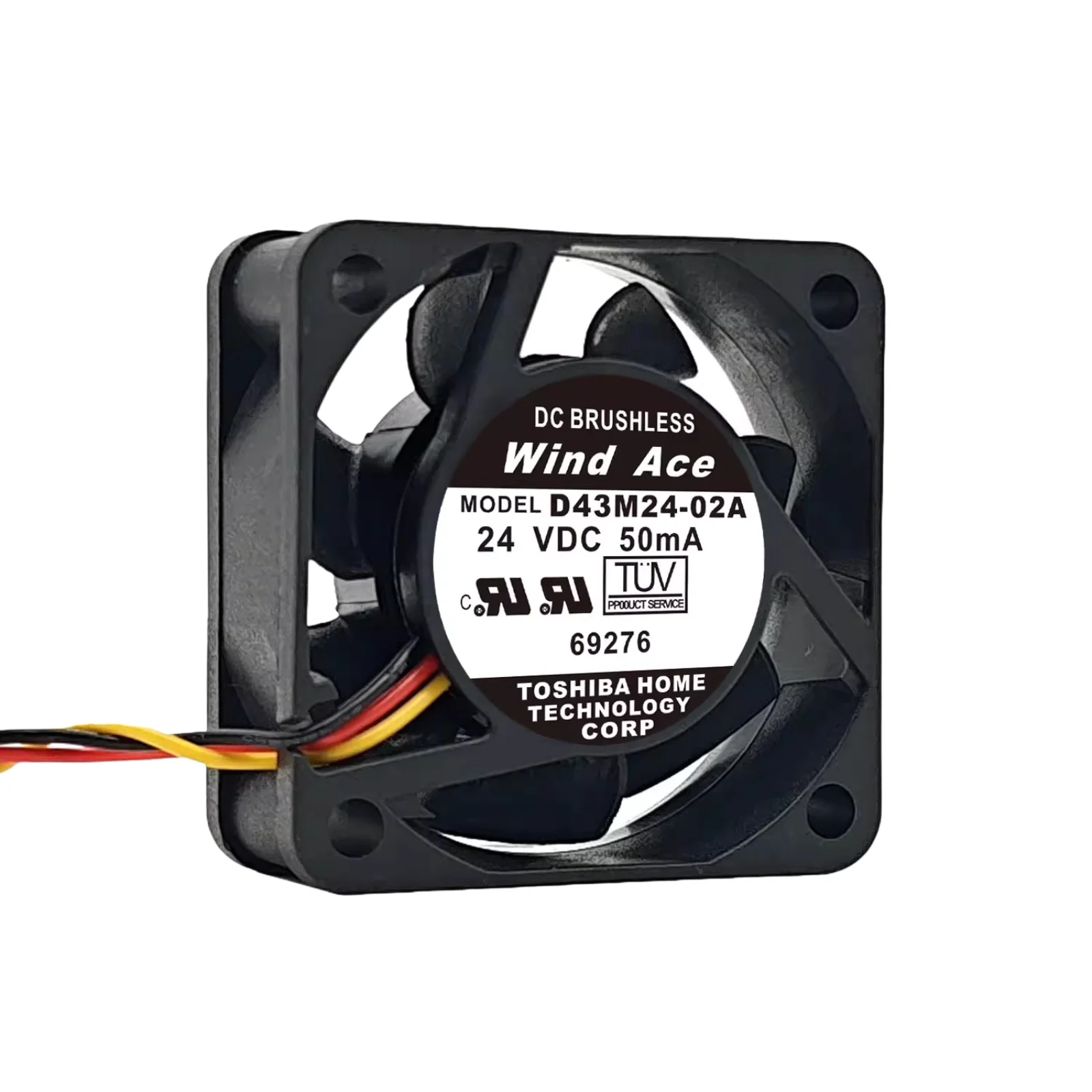 Para Yaskawa D43M24-02A D43M24-01A 40x40x15mm 24V 0.05A ventilador de refrigeración inversor ventilador Industrial de CC de 3 cables para G7/F7 VFD - imagen 3