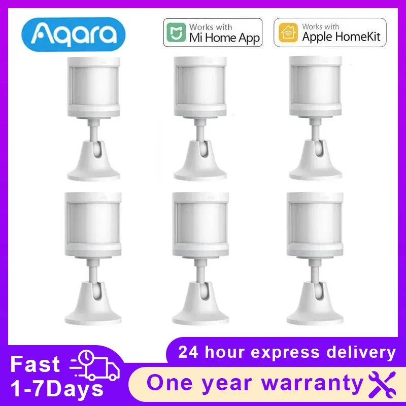 Aqara-Sensor de movimiento inteligente para el hogar, dispositivo automático ZigBee con conexión inalámbrica, Wifi, Gateway Hub para Xiaomi mijia Mi Home - imagen 2