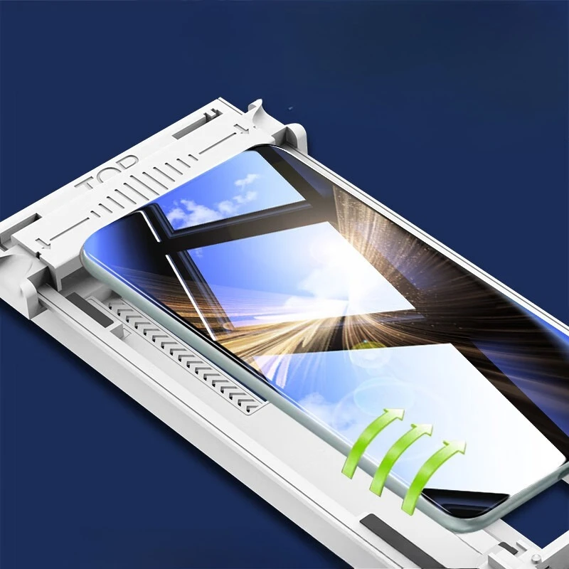 Para Honor Magic V5 MagicV3 MagicV2 protectores de pantalla de vidrio templado con pegamento completo curvo 3D película Premium sin polvo fácil instalación - imagen 5