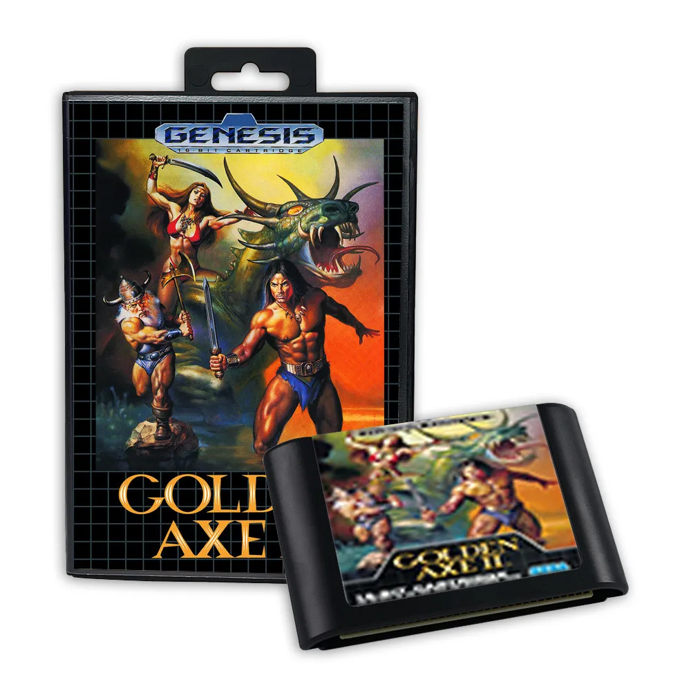 Cartucho de juego Retro Golden Axe II de 16 bits para consolas de videojuegos Sega Genesis Megadrive - imagen 3