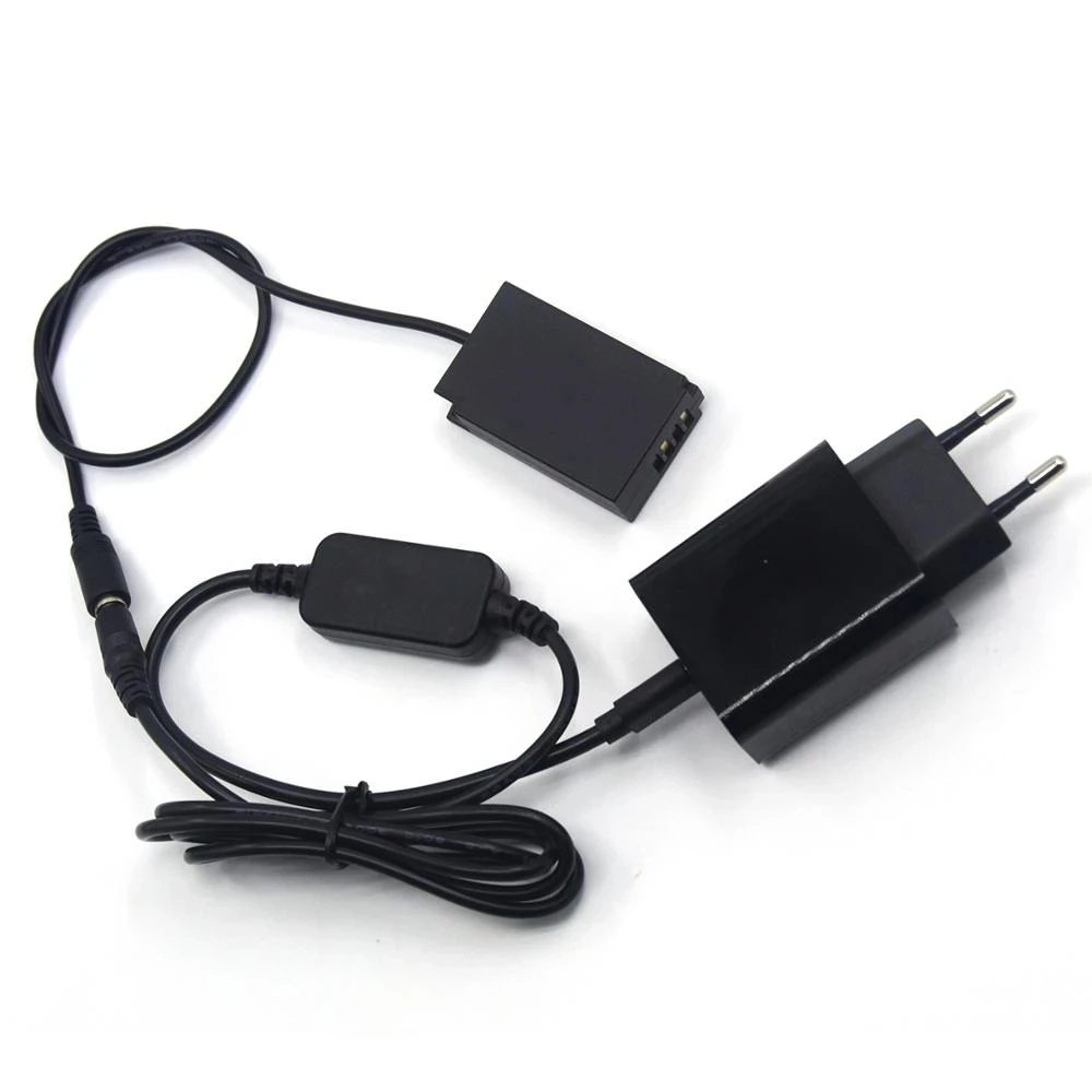 Acoplador de EP-5C EP5C DC, batería ficticia de EN-EL20, Cable de Banco de energía USB tipo C, adaptador de cargador PD para Nikon 1J1 1J2 1J3 1S1 1AW1 V3 - imagen 2