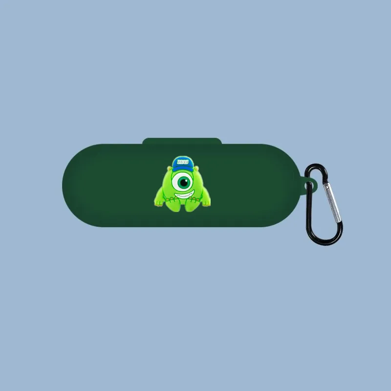 Funda para auriculares de dibujos animados para nada oreja (abierta), caja de carga de auriculares inalámbricos Bluetooth de silicona, carcasa protectora con gancho - imagen 2