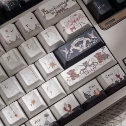 Teclas personalizadas teclado mecánico Cherry PBT – Juego DIY