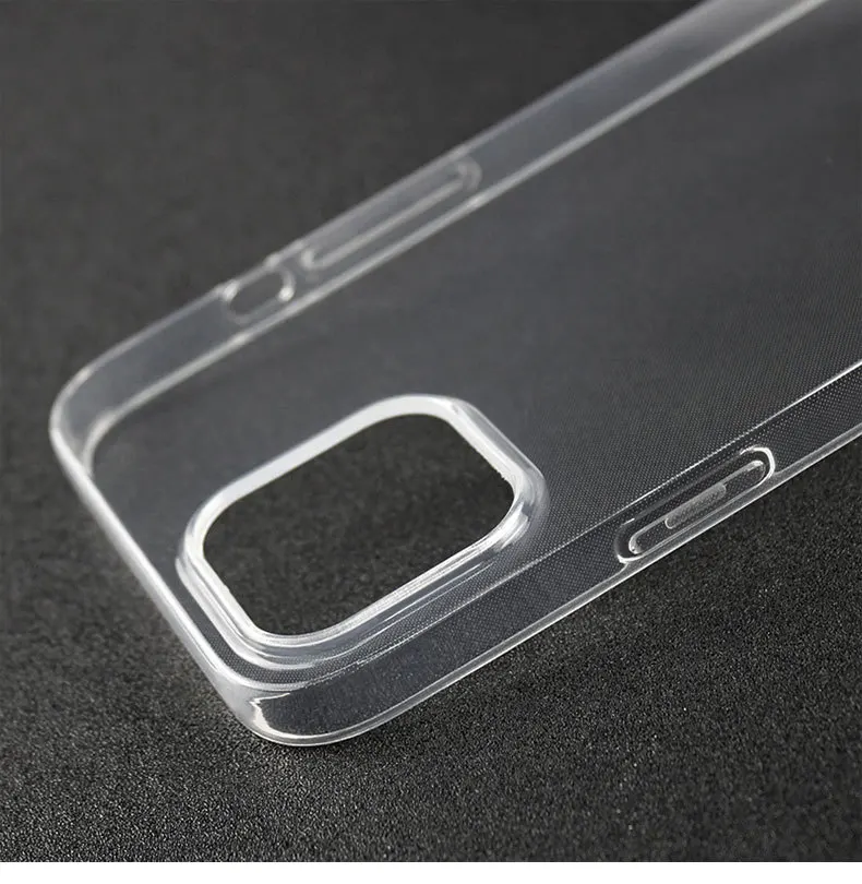 Funda transparente para iPhone 13Pro 13 Pro Max, funda suave de silicona ajustada para iPhone 11 12 13 mini 14 Pro Max, fundas blandas de TPU - imagen 3