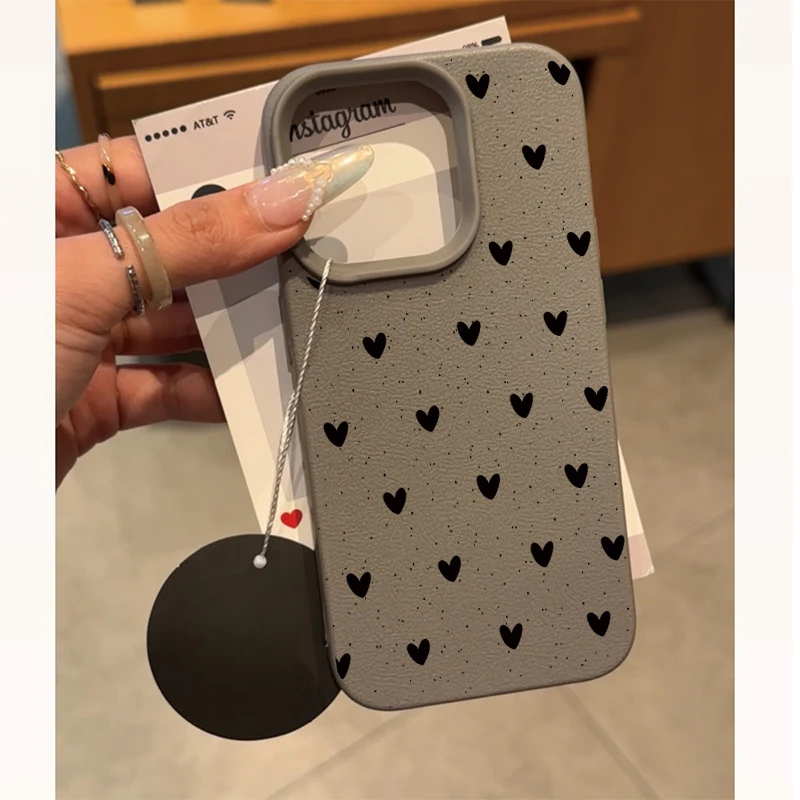 Funda de lujo minimalista de lunares INS para Xiaomi Redmi Note 14 13 12 Pro Plus 5G 4G 10 11 10S 11S 14C 12C 10C 9A A5 A3 - imagen 4