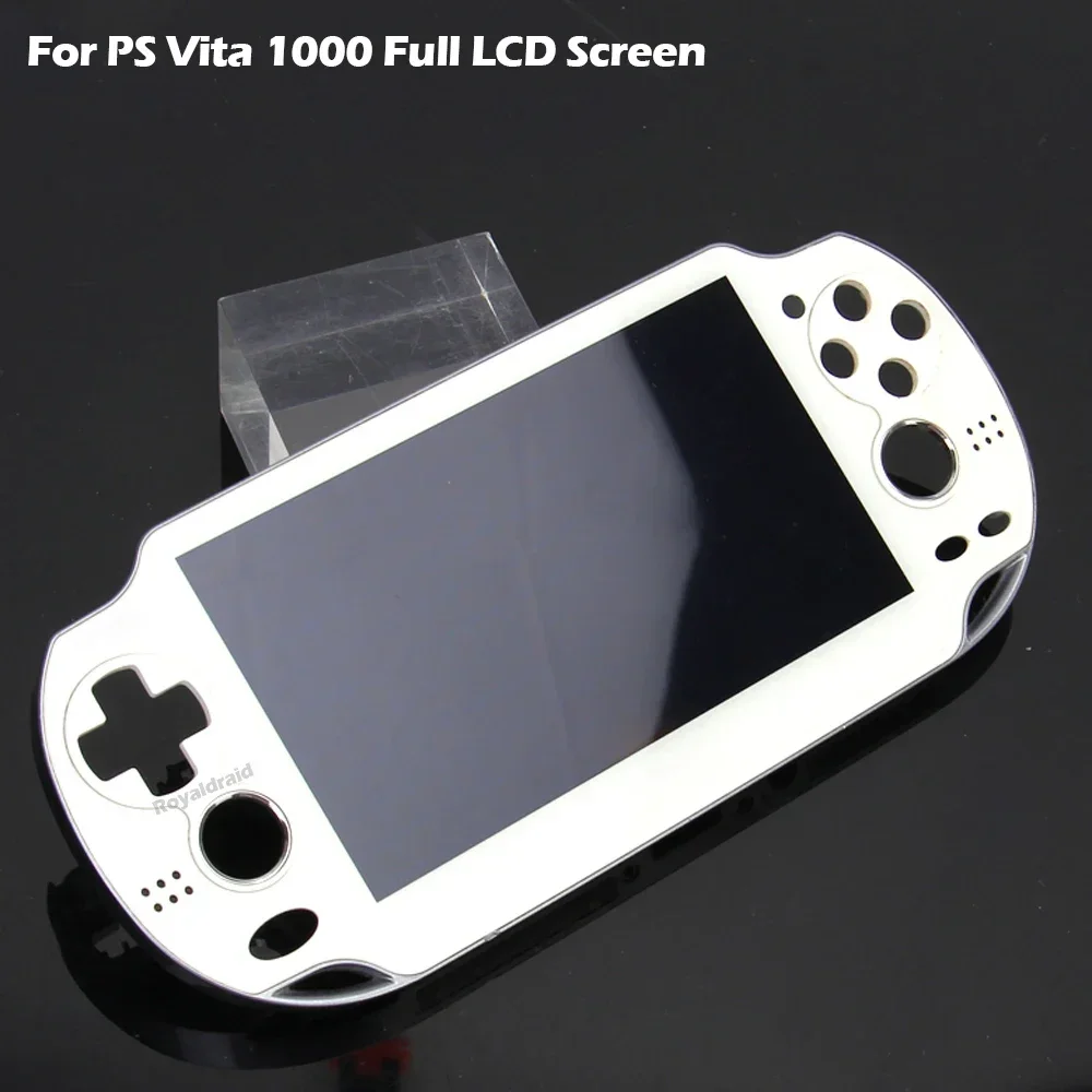 Pantalla LCD Oled Original en blanco y negro para PS Vita PSV 1000 1001 1004 pantalla LCD completa + digitalizador táctil + juego de marcos - imagen 4