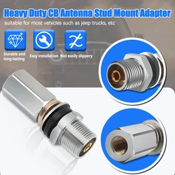 Adaptador Antena CB Conector SO-239 Rosca 3/8-24 Universal