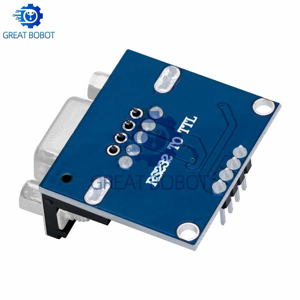 1 Uds MAX3232 RS232 a TTL módulo convertidor de puerto serie con conector DB9 MAX232 - imagen 3