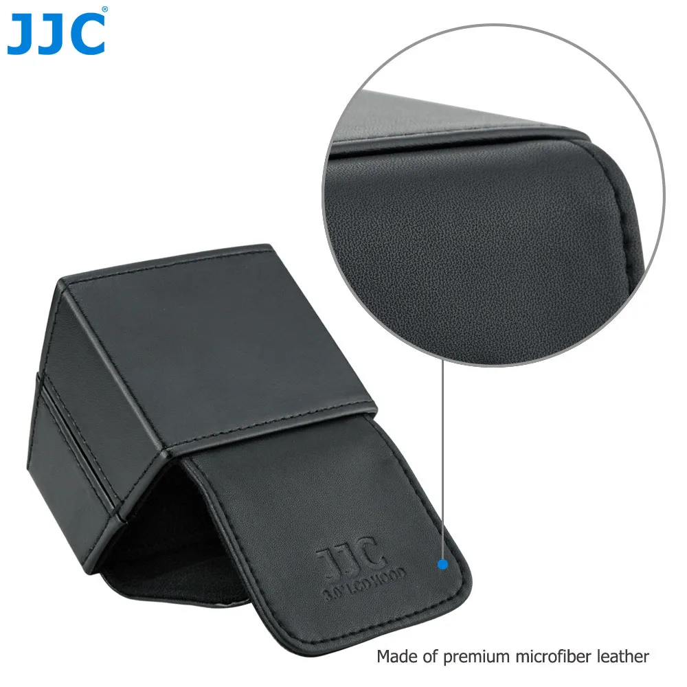 JJC 3 "cámara LCD capó 70x50mm pantalla de videocámara parasol para Sony ZV-1 ZV-E1 A7CR Canon EOS M50 800D Fujifilm X-H2 - imagen 5