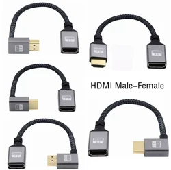 Cable Adaptador Micro HDMI Macho a HDMI Hembra 15cm Extensión Audio