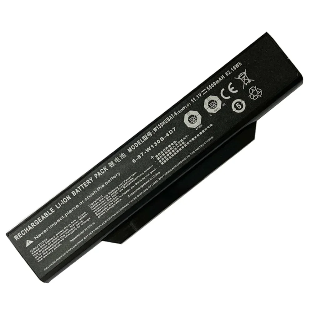Nueva batería Original para ordenador portátil W130HUBAT-6 11,1 V 62,16Wh para Clevo W130EV W130EW W130EX W130HU W130HV W130HX, etc. - imagen 3