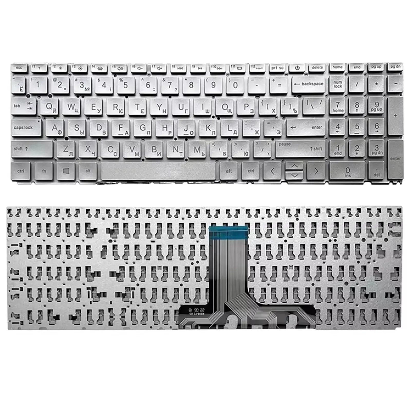 Diseño US RU SP para HP zbook15 PO Book Pro16 TPN-Q286 TPN-Q287 TPN-W161 15-FD 15-FC 16-ab teclado para ordenador portátil