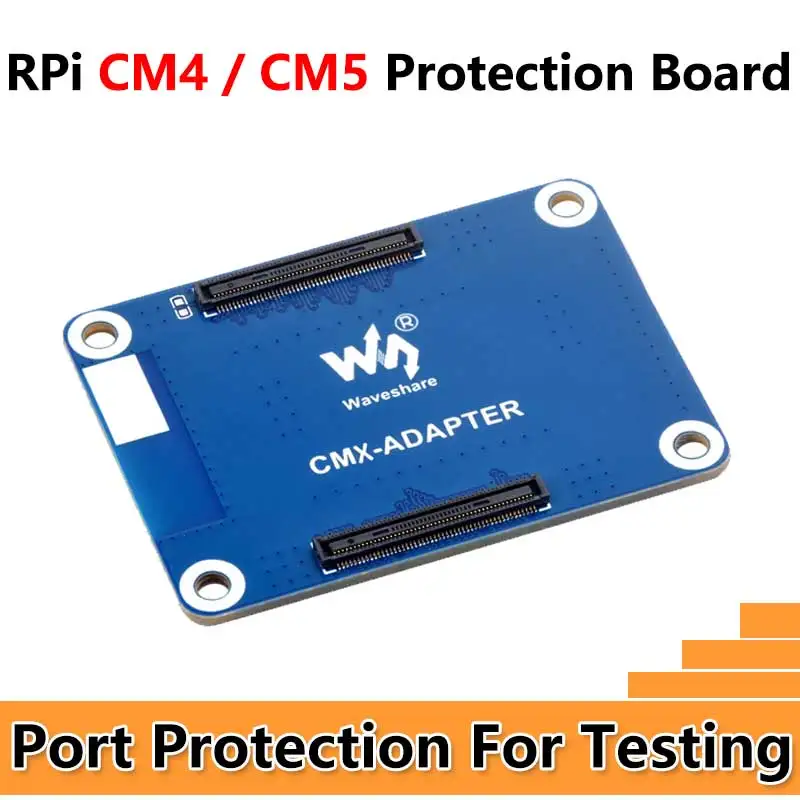 Placa de protección del puerto de interfaz del adaptador Raspberry Pi CM4/CM5, placa de prueba de espesor para Raspberry Pi CM4/CM5 (no incluida) - imagen 2