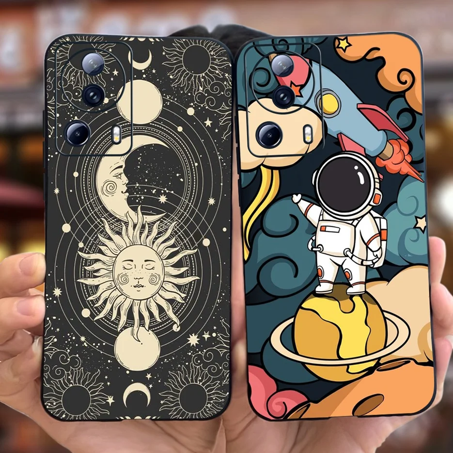 Para Xiaomi 13 Lite funda Mi 13 Pro Linda funda de dibujos animados de moda Fundas de teléfono de silicona suave para Xiaomi 13 Pro Mi13 Lite Fundas parachoques - imagen 4