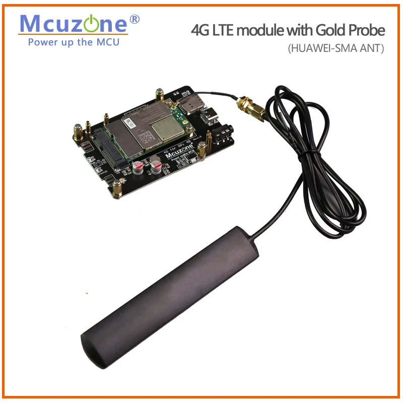 Módulo 4G LTE con USB y sonda de alimentación, sin cable, HUAWEI ME909-821AP V2 Quectel EG25 MQTT Frp openwrt Raspberry Pi 4B SSH - imagen 4