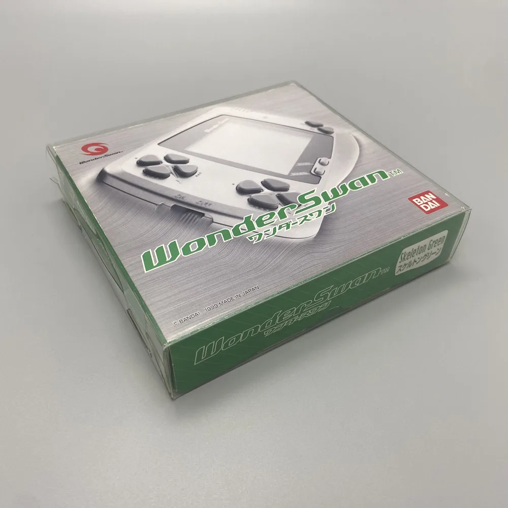 Protector de caja transparente para BANDAI Wonder Swan, cajas de recolección, almacenamiento TEP, carcasa de juego, estuche de exposición transparente - imagen 2