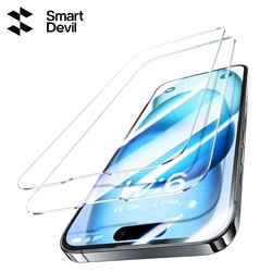 SmartDevil Protector de pantalla iPhone 16 Pro Max sin burbujas