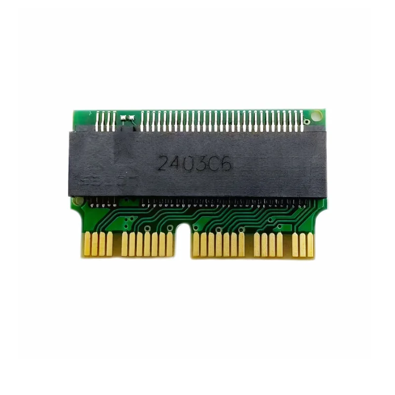 10 Uds M.2 adaptador PCIe M.2 a SSD para Macbook Air Pro portátil 2013 2014 2015 A1465 A1466 A1502 A1398 PCI-E X4 NVMe SSD tarjeta elevadora - imagen 5