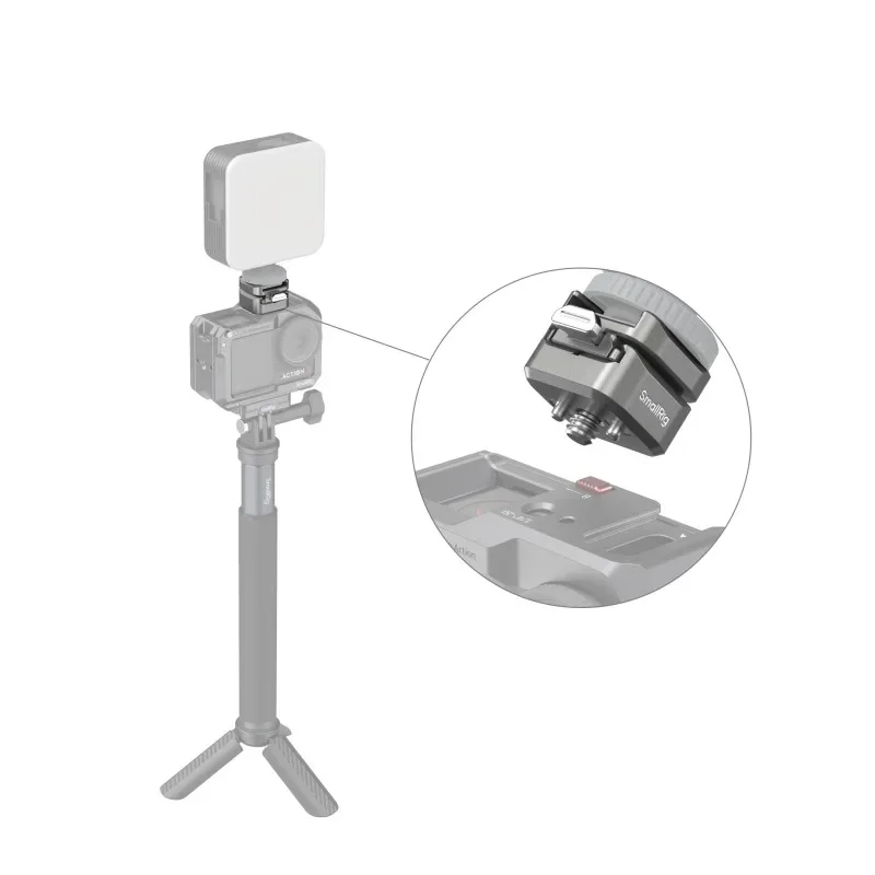 Unidad de conexión de desconexión rápida SmallRig, asiento de montaje de zapata fría H18, asiento de montaje con ranura H21, accesorios de asiento de montaje H38 Aka - imagen 4