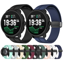 Correa Silicona Suave SUUNTO Race 2 / Vertical / Ocean / Peak Pro – Hebilla Magnética