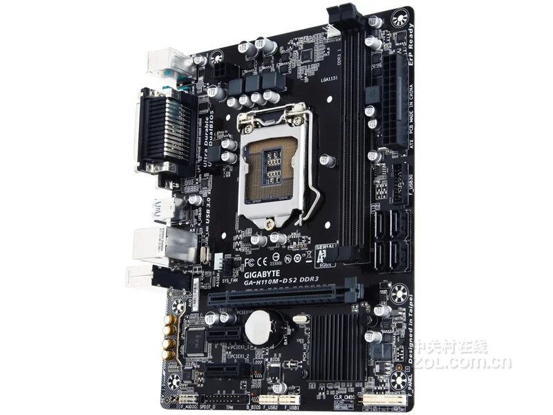 Nueva placa base GIGABYTE GA-H110M-DS2 DDR3 H110 LGA 1151 i3 i5 i7 DDR3 32G - imagen 4