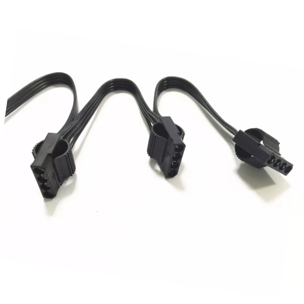 Cable de alimentación periférico de 6 pines a 3x Molex IDE de 4 pines para módulos Corsair RM-i, RM-x, RM-e, AX-i, HX, HX-i, RM, CS-M, CX-M, TX-M, SF - imagen 5