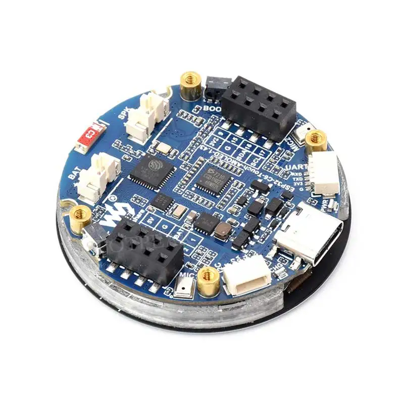 Placa de desarrollo ESP32 C6, pantalla AMOLED QSPI de 1,43 pulgadas, pantalla táctil de 1,43 pulgadas, micrófono Dual AudioI Deepseek N16R8 - imagen 4