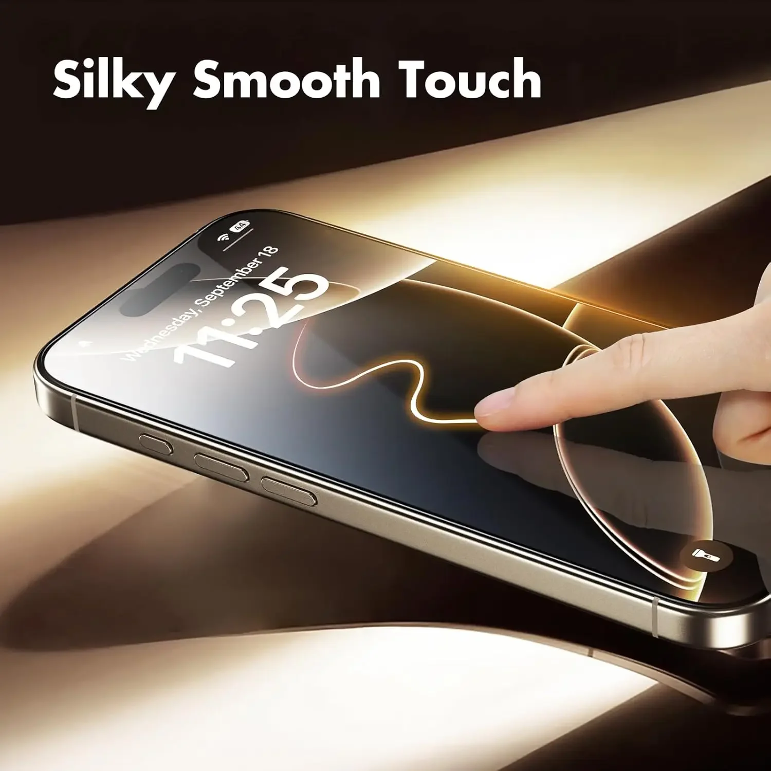 3 uds protectores de pantalla de alta definición cubierta completa para iPhone 11 12 13 14 15 16 Pro Max 14 15 16 Plus película de vidrio templado - imagen 3