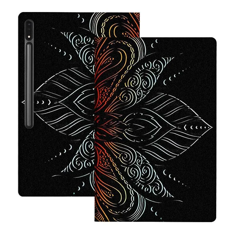 Textura creativa artística para Samsung Galaxy Tab S7 S8 S9 S10 11 12,4 13,1 FE Plus Lite pulgadas funda para tableta - imagen 5
