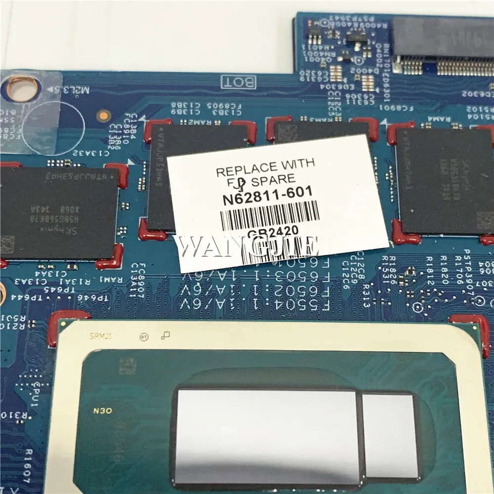 223140-1 para HP Pavilion 16-AB placa base de computadora portátil N62811-601 N62810-601 SRMJ1 (Intel Core i7-13700H) CPU 16G RAM 100% en funcionamiento - imagen 3