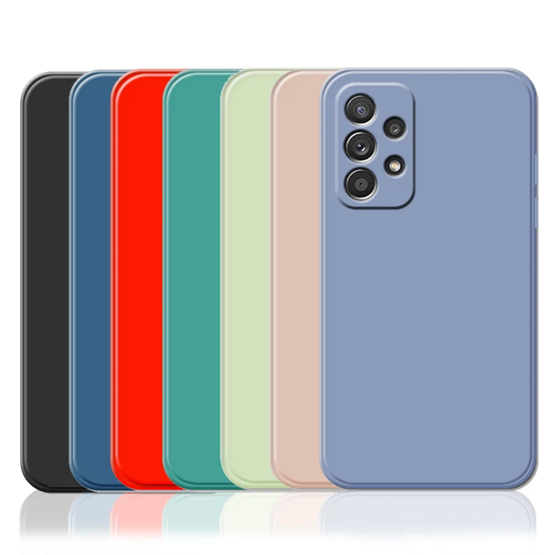 Para funda Samsung Galaxy A53 funda para Samsung A53 Capas silicona trasera TPU a prueba de golpes funda suave para Samsung A 53 A73 A53 Fundas - imagen 2