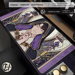 Alfombrilla de ratón grande Señor de los misterios, teclado para juegos, alfombrilla de ratón para Gamer en la mesa, alfombrilla de escritorio, posavasos, alfombra para PC, alfombrillas de ratón de Anime HD