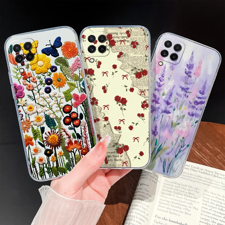 Para Samsung Galaxy A22 A22S A23 F42 funda Cupido-ángel suave funda de teléfono de silicona transparente para GalaxyA22 A 23 F 42 carcasa ligera - imagen 3