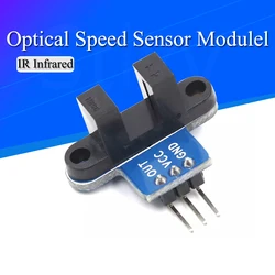 Stlxy Módulo Óptico Ranurado Infrarrojo – Sensor Velocidad Motor