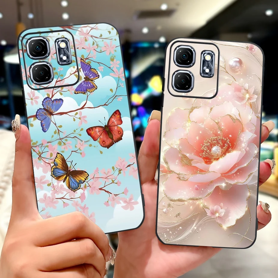 Para Infinix Smart 9 HD funda Hot50i X6531 moda caramelo pintado cubierta a prueba de golpes funda de teléfono para Infinix Hot 50i Smart9 carcasa suave - imagen 2