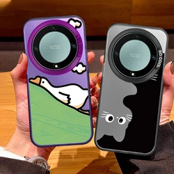 Funda Antigolpes Honor Magic Lite – Gato Negro