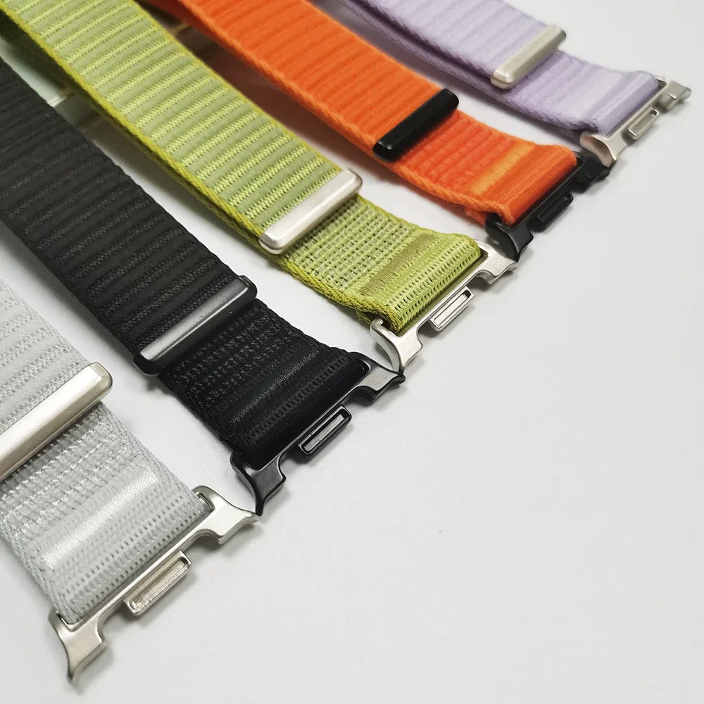 Correa de nailon transpirable para Samsung Galaxy Watch 8 Classic, pulsera de repuesto de 46mm para reloj 8, accesorios de banda trenzada de 44/40mm - imagen 3