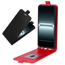 Para Oneplus 13s Funda de cuero con tapa Funda suave Cartera vertical Ranura para tarjeta de crédito de cuero para Oneplus 13S