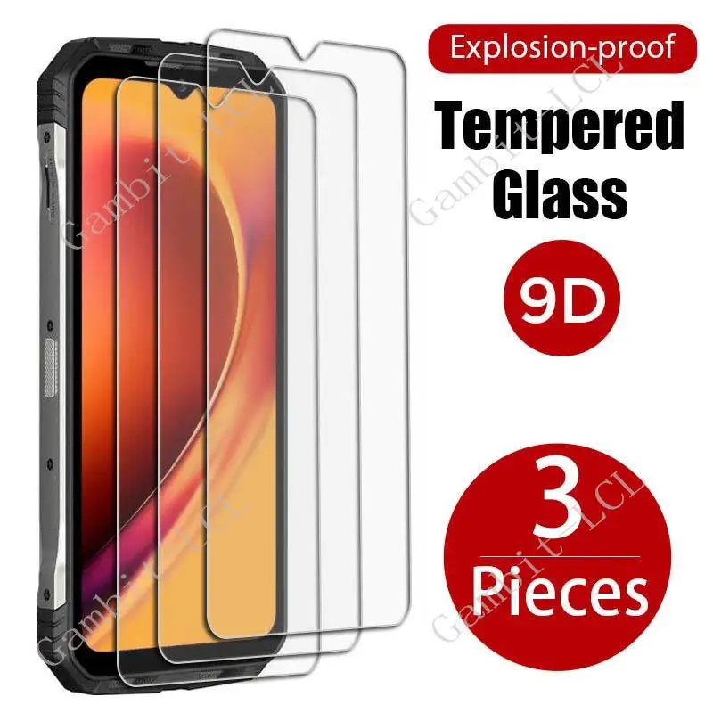 3 uds para Doogee V30T 5G V Max S100 V30 Protector de vidrio templado en DoogeeV30 VMax DoogeeVMax 6,58 "película protectora de pantalla