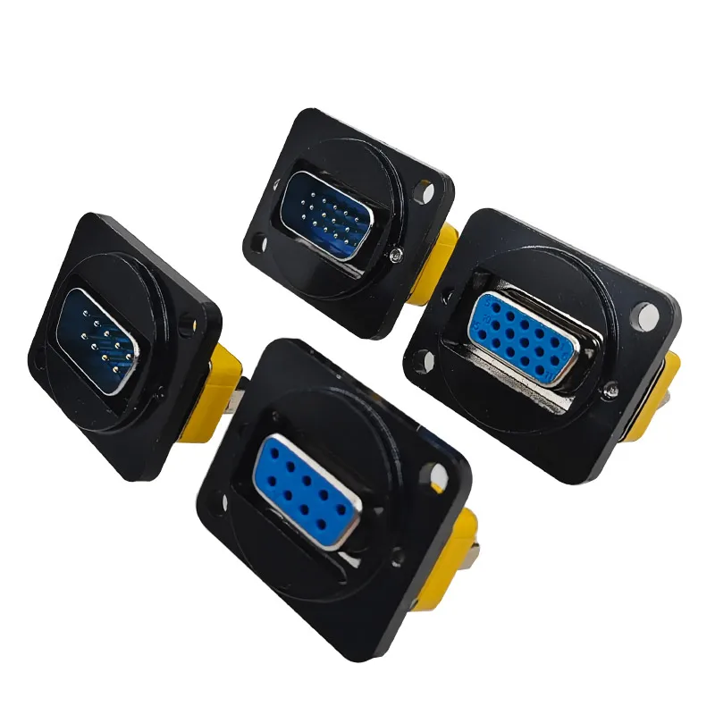 Conector DB15 Hembra a Hembra – Para Montaje en Panel - imagen 2