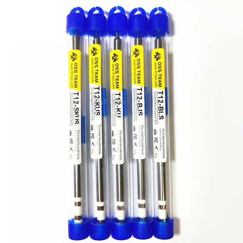 Punta de soldador OSS T12, puntas de T12-X, BLS/BJS/SKUS/KU/SUK/LS/ILS, para Estación de soldadura T12, puntas rápidas de alta calidad - imagen 2