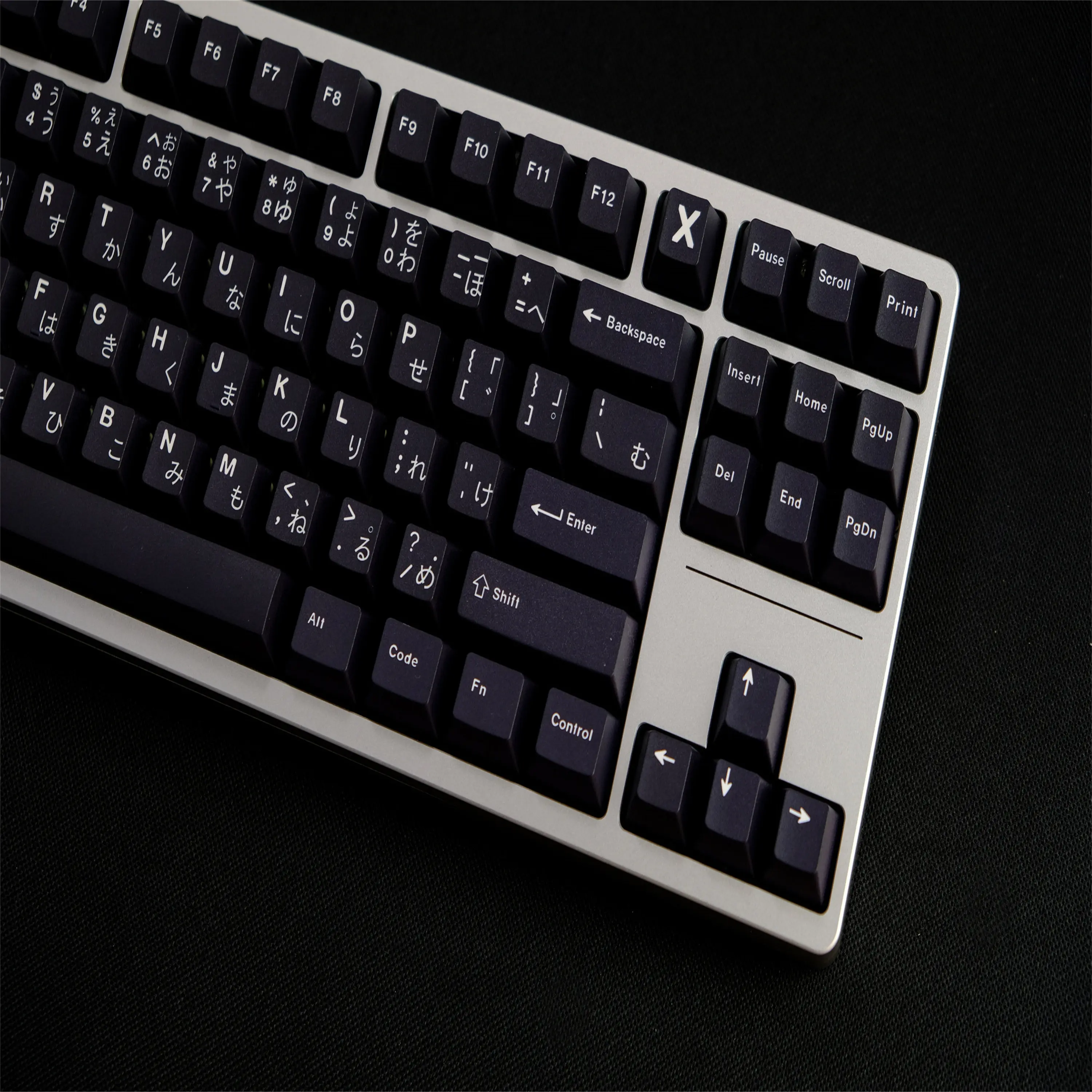 Juego de teclas GMK Black WOB, 129 teclas, Material PBT, perfil de cereza, teclas para juegos para teclado mecánico MX Switch 61/64/68/75 - imagen 2
