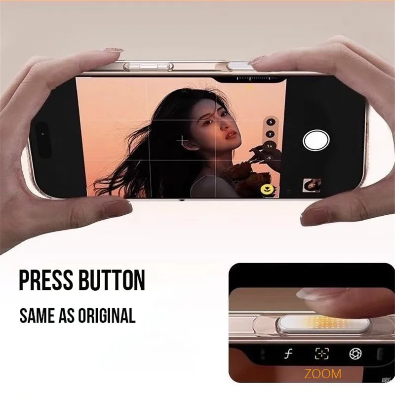 Botón adhesivo para condensador de cámara, 2 uds., para iPhone 16 Pro Max 16Pro 16Plus, botón de Control lateral para iPhone 16ProMax, Protector lateral - imagen 5