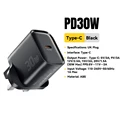 30W Black UK Plug