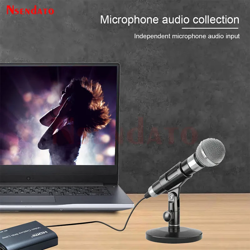 Tarjeta de captura de vídeo HDMI de 1080p, dispositivo de caja grabadora, cámara independiente, HDMI, VGA, YPbPr, tarjeta de captura de vídeo analógica VHS RCA para PS4 TV - imagen 5